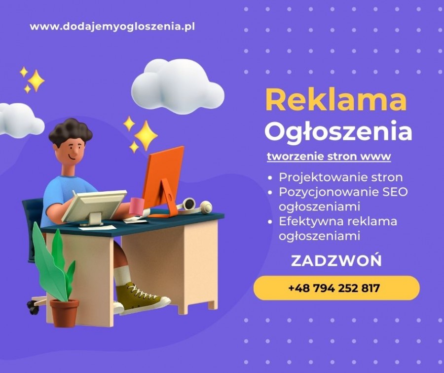 Dodawanie ogłoszeń /Dodawanie ogłoszeń na wielu portalach jednocześnie /Usługi dodawania ogłoszeń Kr