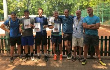 Tenis ziemny. Dwaj suwalczanie na podium w Olecku  