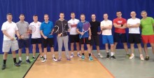 Tenis ziemny zimą w Augustowie. Pierwsza piątka z Suwałk 