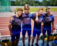 Lekkoatletyka. Sztafeta 4 x 100 m SALOS-u w finale OOM