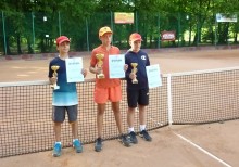 Tenis ziemny: Skrzaty z regionu o puchary i punkty rankingowe w Olecku. Piotr Sadłowski drugi