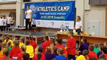 Athletics Camp w Suwałkach. Maria Andrejczyk i przyszli mistrzowie [zdjęcia]