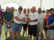 Golf w temperaturze 37°C. Augustowianie górą na Lisiej Polanie