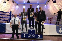 Kickboxing. Sukces strażaków z Panzera Suwałki w mistrzostwach Polski służb mundurowych [zdjęcia] 