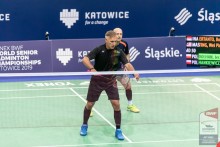 YONEX BWF World Senior Badminton Championships Katowice 2019. Jerzy Dołhan z brązowym medalem [foto]