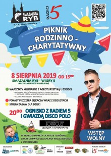 Piknik rodzinno-charytatywny w Wigrach. Gwiazdą wieczoru będzie Jorrgus