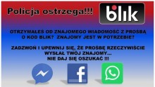 Oszustwa na BLIK-a. Uważajmy na Facebooku