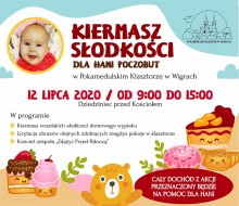 Kiermasz Słodkości na rzecz Hani Poczobut w Wigrach