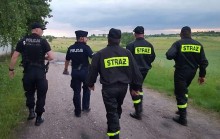 Policjanci i strażacy poszukiwali zaginionej mieszkanki gminy Przerośl