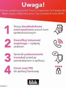 Oszustwa metodą na BLIK. Pieniądze straciło dziesięcioro mieszkańców powiatu 