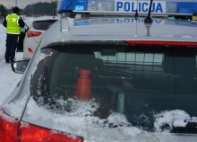 Policjanci z Poznania na służbie przy granicy. Zatrzymali pijanego kierowcę