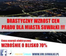 W Suwałkach drastycznie wzrosną ceny prądu. W grupie zakupowej 49 podmiotów