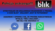 Kolejne osoby oszukane metodą na Blik. Suwalczanie stracili 3 tys. zł