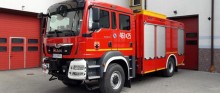 Samochód ratowniczo - gaśniczy dla sejneńskich strażaków. Cacko za ponad milion złotych 