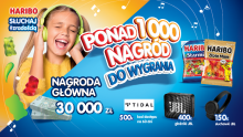 Słuchaj z radością - nowa loteria Haribo