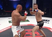 MMA: Suwalczanin Damian Bujkowski zaimponował w debiucie w federacji FEN. Marzenia się spełniają