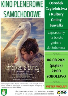 Kino plenerowe w gminie Suwałki