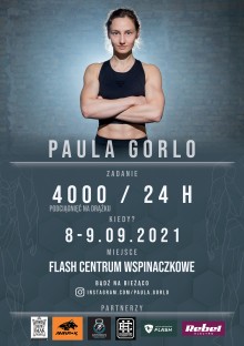 Dentystka Paula Gorlo spróbuje pobić rekord Guinnessa. Chce podciągnąć się 4 tys. razy