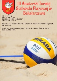 III Amatorski Turniej Siatkówki Plażowej w Bakałarzewie