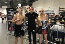 Kickboxing. Adrian Daniło i Kacper Kaszuba wygrali na Warszawskiej Grandzie