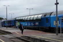 Pociąg promujący Europejski Rok Kolei przejechał przez Suwałki  Bez przesiadki do Tallina [foto]