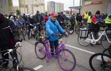 Dzień bez samochodu w Suwałkach. Przywiązani do rowerów [zdjęcia]