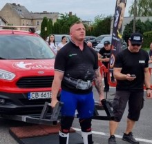 Puchar Polski Strongman. Krystian Makowiecki drugi w Szubinie [zdjęcia]