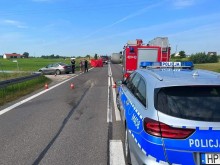 Śmiertelny wypadek drogowy koło Bargłowa Dwornego. Zginął motocyklista