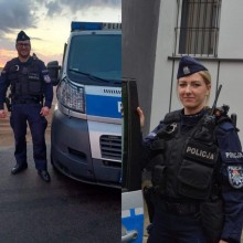 Suwalscy policjanci reanimowali mężczyznę, który targnął się na swoje życie