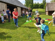 Puńsk. Piknik dla dzieci przy skansenie 