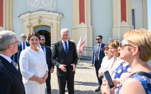 Puńsk, Sejny. Prezydent Litwy do polskich Litwinów: Jesteście jednoczącą siłą naszych państw [fot.]