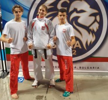 Karate shinkyokushin. Jolanta Płońska, Kacper i Tomasz Kluczyńscy wystąpili w Mistrzostwach Europy