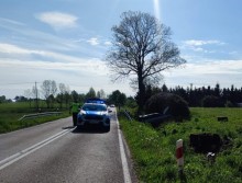 Wypadek w miejscowości Zaleskie na trasie Sejny - Poćkuny