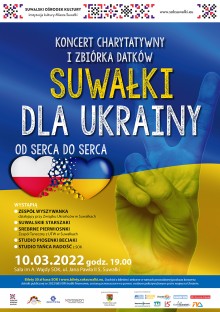 Koncert charytatywny na rzecz ofiar zbrojnej napaści na Ukrainę