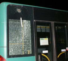 Pijany suwalczanin uszkodził szybę w miejskim autobusie