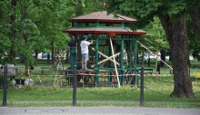 Altana w Parku Konstytucji 3 Maja w Suwałkach zachowa urok, odzyska blask  