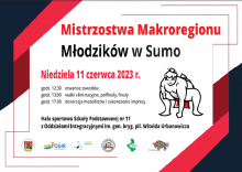 Mistrzostwa Makroregionu Młodzików w Sumo odbędą się w Suwałkach