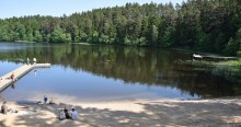 Powiększone plaże w Pobondziach i Smolnikach już przyciągają wypoczywających [zdjęcia]