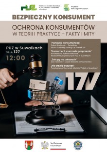 Debata o bezpieczeństwie konsumentów w Państwowej Uczelni Zawodowej w Suwałkach