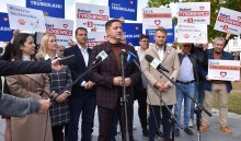 Wybory. Radosław Sikorski i piątka kandydatów Koalicji Obywatelskiej w Suwałkach: Głosujcie na nas