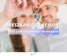 Duże zainteresowanie programem Mieszkanie za remont w Suwałkach