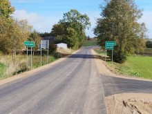 Powiat  Suwalski. Zakończono przebudowę kilku odcinków dróg, w tym w gminach Jeleniewo i Filipów