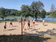 Siatkówka plażowa w Bakałarzewie. Rozstrzygnięcia w lidze i amatorskim turnieju [zdjęcia] 