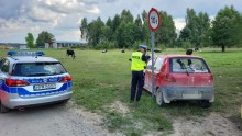 Bielsk Podlaski. Jedenastolatek za kierownicą daewoo uciekał przed policjantami