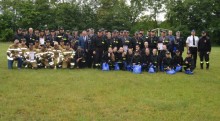 Drużyna OSP Raczki wygrała gminne zawody sportowo-pożarnicze w Dowspudzie [zdjęcia]