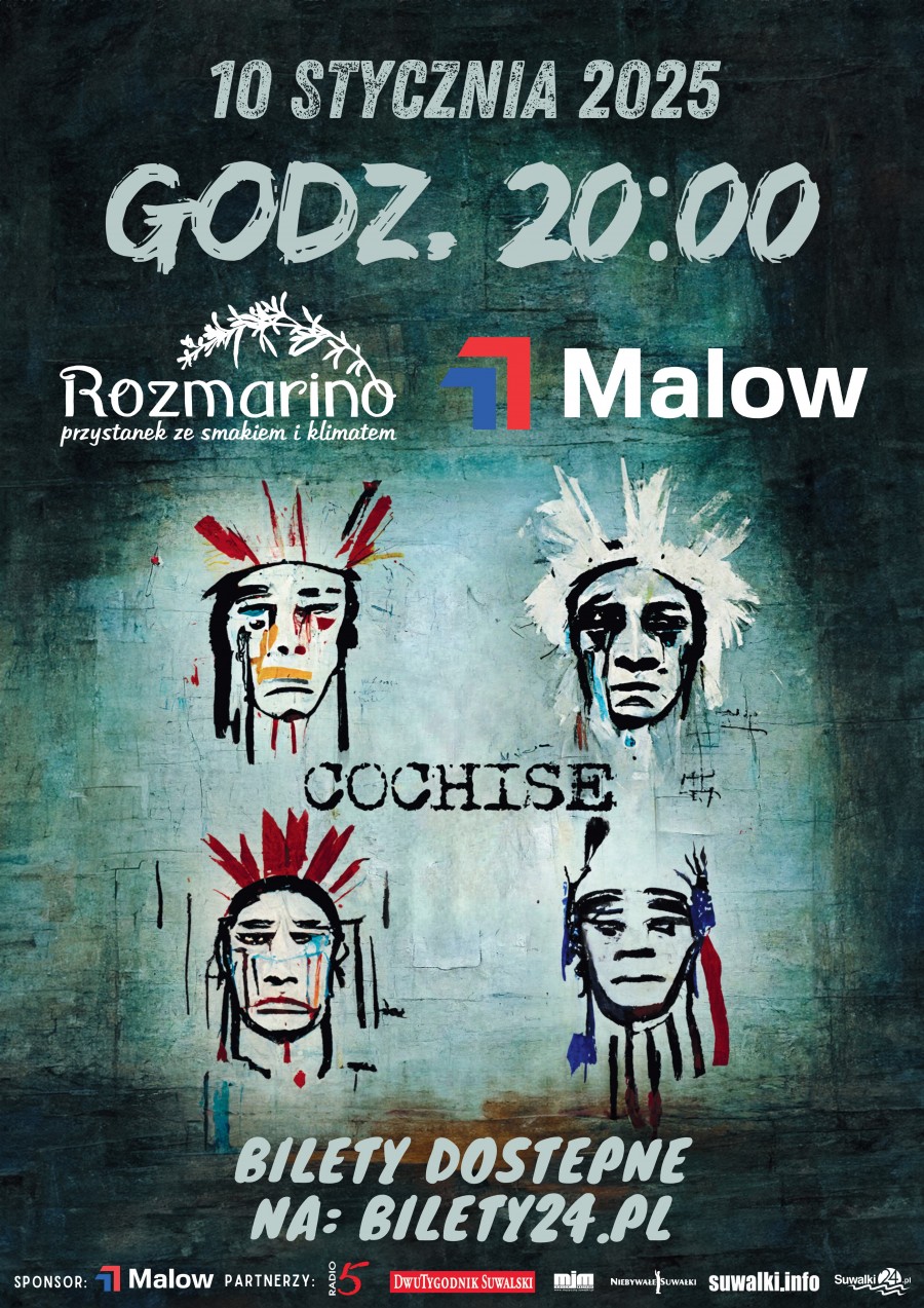 Koncert promujący nowy album Cochise w Rozmarino