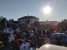 Wyjątkowa, jubileuszowa parada motocyklowa przejechała przez gminę Bakałarzewo [wideo, zdjęcia]