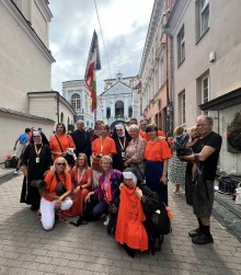 Pielgrzymi z Suwałk dotarli do Ostrej Bramy w Wilnie [zdjęcia]