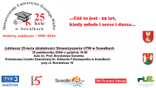 Czas nas uczy pogody. Gala Jubileuszowa Stowarzyszenia Uniwersytet Trzeciego Wieku w Suwałkach 