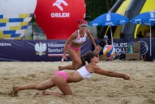 Siatkówka plażowa. Julia Czuryło i Zuzanna Rapczyńska dzielnie walczyły w Mistrzostwach Europy U20 